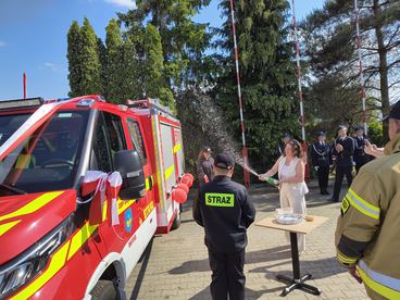 Gmina Pątnów: OSP Grębień ma nowy wóz strażacki